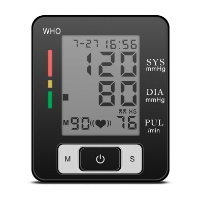 醫用級大屏語音亞克力家用全自動智能手腕式電子血壓計長坤血壓計