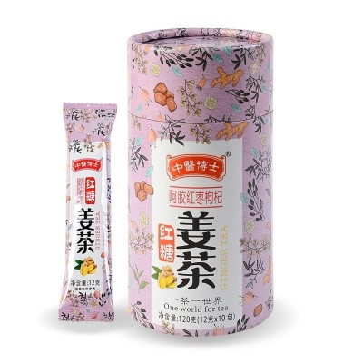 中醫博士阿膠紅棗枸杞姜茶120g 獨立小包裝方便攜帶固體顆粒飲料