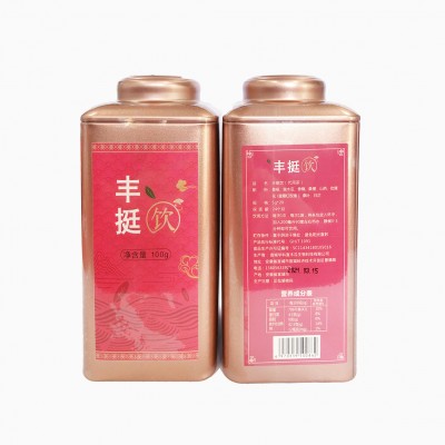 廠家直供女人草本豐挺茶養生茶木瓜玫瑰葛根代用茶批發代理