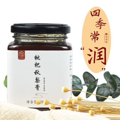 秋梨膏碭山梨代工源頭工廠 枇杷秋梨膏貼牌膏滋膏方非處方滋補膏