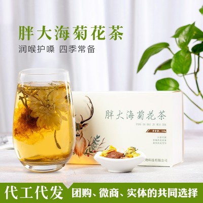 胖大海菊花茶 羅漢果金銀花組合花草茶廠家直銷批發OEM加工貼牌