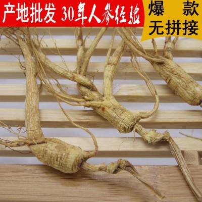 產地批發人參滋補東北人參一件代發 無拼接林下參長白山野山參