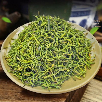 廠家直供新貨綠版小米花 四季適用泡水金銀花散裝山銀花大貨批發
