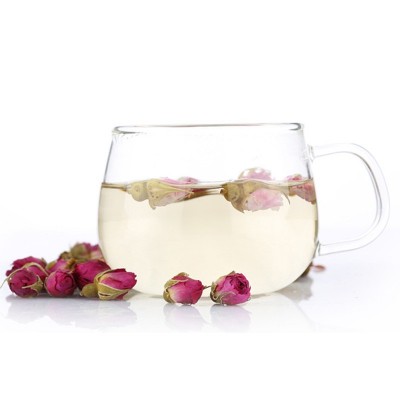 廠家批發甘肅苦水玫瑰花茶 新貨 平陰玫瑰 散裝重瓣金邊玫瑰花蕾