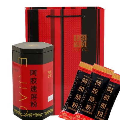 山東阿膠速溶粉東阿貴膠堂ejiao速溶阿膠粉250g天齊阿膠股份公司