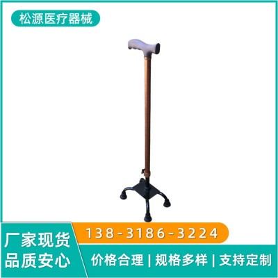 源頭供應(yīng)鋁合金手杖老人拐杖古銅色伸縮調(diào)節(jié)手杖8FAC