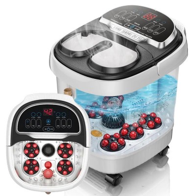 足浴盆按摩全自動加熱泡腳桶電動按摩深桶 足浴桶洗腳盆家用