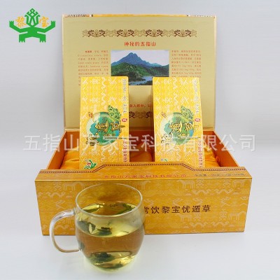 海南五指山原產(chǎn)地黎寶憂遁草茶黎王草優(yōu)盾草袋茶鱷嘴花禮盒裝160g