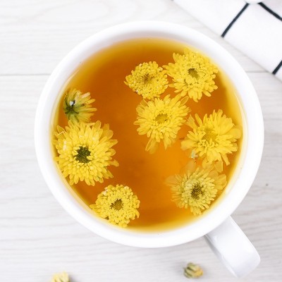 菊花茶 瓶罐裝60g桐鄉胎菊組合茶頭采菊花草茶廠家批發一件代發
