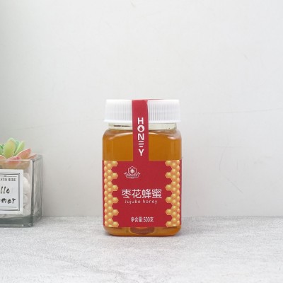 格瑞雅500g瓶裝棗花蜂蜜送禮沖飲甜品搭檔原生棗花蜜