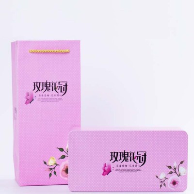云南墨紅玫瑰花冠禮盒裝10朵玫瑰花冠茶一朵一杯大朵玫瑰花茶