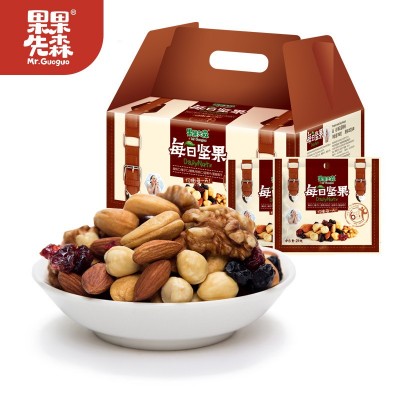 【每日堅果禮盒】混合堅果益生菌堅果調(diào)味堅果仁每日堅果批發(fā)