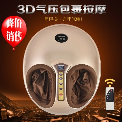 逸揚足療機腳底按摩器足底腳部美腿機氣囊加熱全自動按摩儀廠家