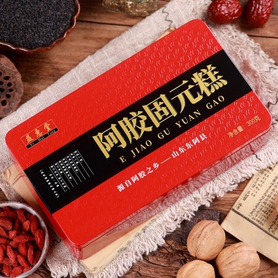 東阿即食阿膠糕紅棗枸杞阿膠固元糕盒工廠直發手工熬制阿膠膏