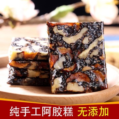 阿膠糕袋裝禮盒裝即食阿膠固元糕阿膠塊紅棗枸杞阿膠廠家