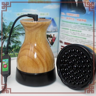 砭石多點凹凸顆粒狀按摩石刮痧溫灸電熱扶熱灸養升生儀器艾灸陽罐