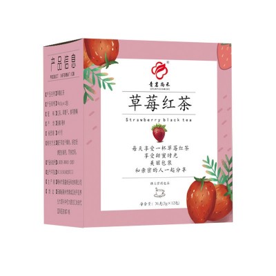 草莓紅茶 水果茶OEM貼牌代工果味茶 冷泡茶 組合茶三角包袋泡茶