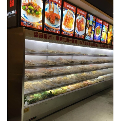 咸陽有賣串串香風冷柜噴霧保鮮柜的廠家