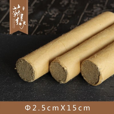 廠家批發 2.5*15cm 蘄艾條純手工艾條艾灸館家用艾灸條