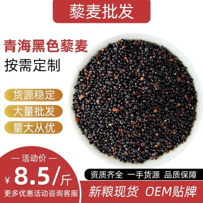 黑藜麥 源頭工廠分銷代餐谷物 黎麥黑紅白 三色藜麥散裝500g批發