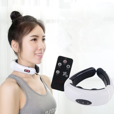 升級版頸椎按摩器3D智能遙控充電肩頸按摩器