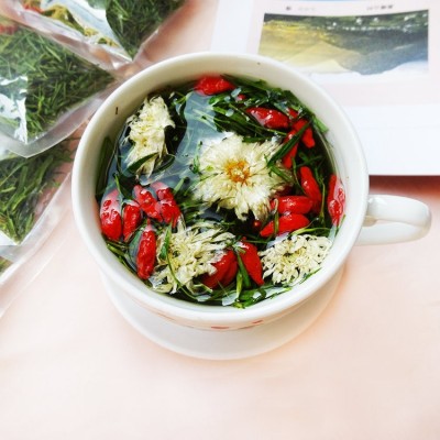 廠家批發(fā)小袋裝菊花枸杞竹葉茶 菊花枸杞花組合茶 OEM貼牌代加工