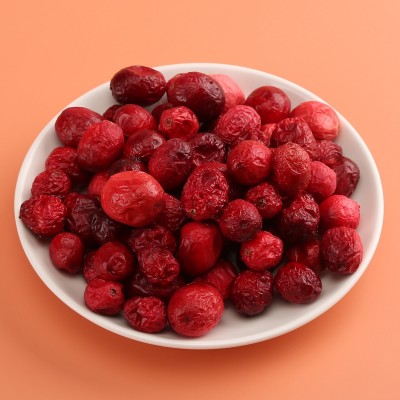 源頭廠家FD凍干蔓越莓整粒健康零食烘焙原料散裝批發蔓越莓干