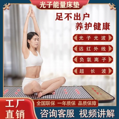 光子能量床理療加熱家用發熱美容院同款功能全身調理3d養生床墊