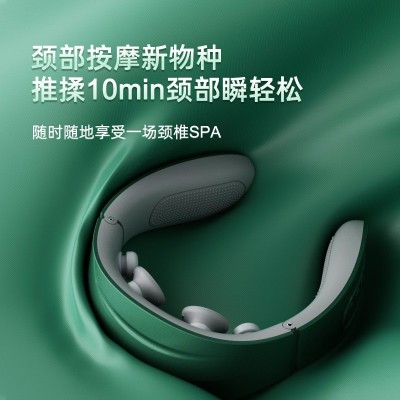 廠家直供護頸儀頸椎腰部家用按摩器振動肩頸按摩儀