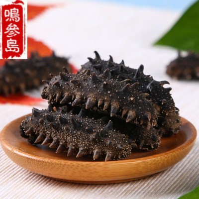 大連淡干海參 深海海參干貨 加工直銷批發(fā)純干海參 50g一件可代發(fā)