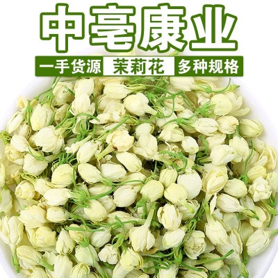 廠家批發廣西橫縣茉莉花 基地直供新貨茉莉花茶葉 散裝500g花草茶
