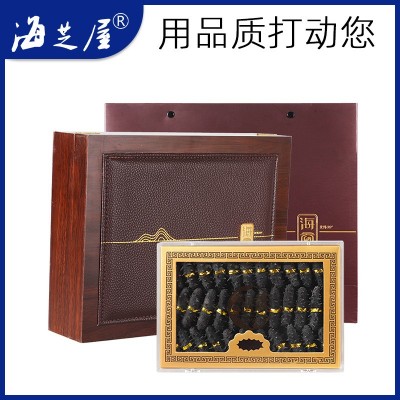 海芝屋淡干海參精品禮盒裝海參干貨刺參高刺大火微凍速發順豐包郵