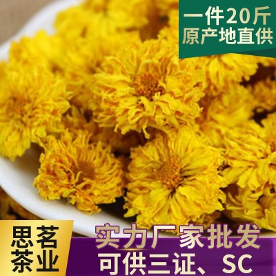 2021新花上市 產地直銷 黃山貢菊 金香菊小黃菊 黃山 休寧黃