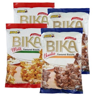 [包郵]BIKA 馬來西亞原裝進口 小熊餅干 休閑早餐薯片零食