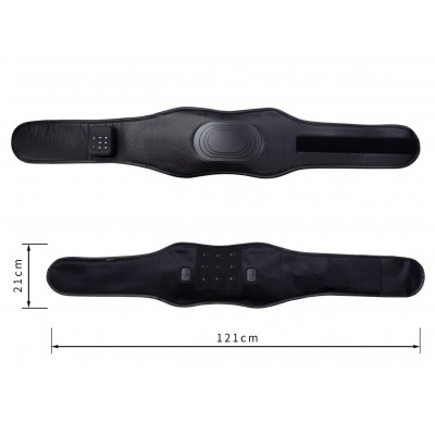 廠家批發零售腰部按摩器家用加熱振動腰部按摩器