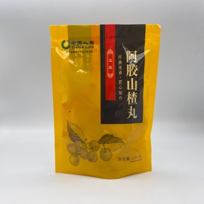 阿膠 山楂丸 100克 帶貨貨源山楂制品 東阿特產 山東 批發 一件代