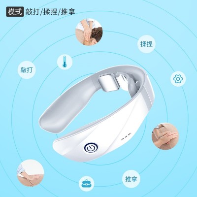 頸椎儀智能加熱頸部按摩儀護頸儀教師節中秋節禮物頸椎病理療放松