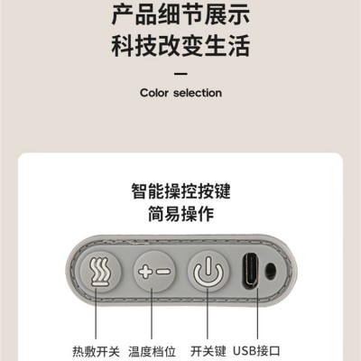 跨境 U型按摩枕頸部揉捏護頸儀旅行記憶枕禮品家用 按摩枕頭廠家