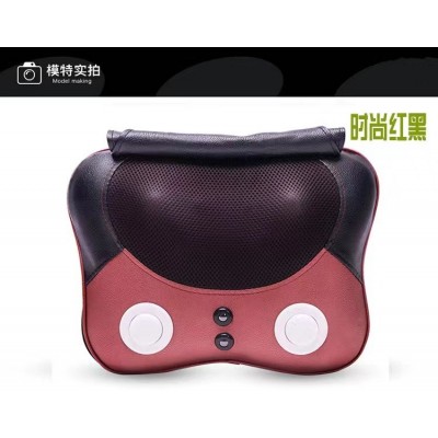 頸椎按摩器儀多功能全身靠墊腰背部肩部脊椎電動家用車載按摩枕頭