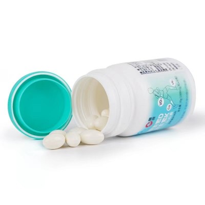 鈣維生素D維生素K軟膠囊藍帽保健品成人鈣維生素dk軟膠囊一件代發