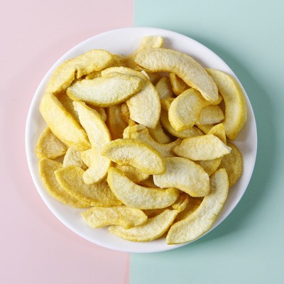 VF黃桃脆水果干酸甜果水果脆片即食零食孕婦兒童休閑零食追劇零嘴