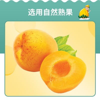 香妃蜜語黃桃干肥厚果脯塊大肉厚袋桃干水果干包100g批發一件代發