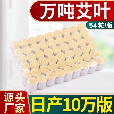 艾柱五年陳艾灸柱艾灸條溫灸柱艾灸盒家用隨身灸家用艾絨艾段艾柱