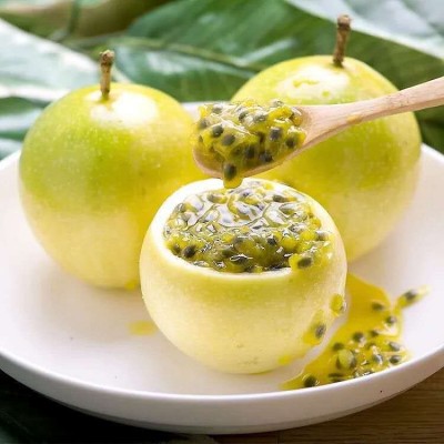 贛南欽蜜9號(hào)黃金百香果新鮮包郵純甜熱情果5斤大果孕婦當(dāng)季水果