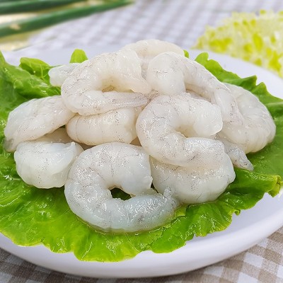 廠家直銷冷凍南美白對蝦仁 41-50 速凍生蝦仁10kg冷凍海鮮食材