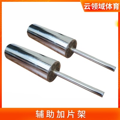 跨境商用杠鈴桿競技片加片器全膠片深蹲加片架硬拉支撐輔助加片架