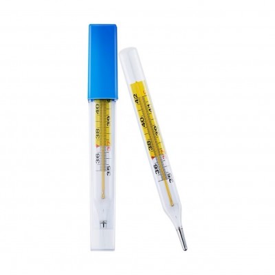 上海華辰體溫計(jì)水銀玻璃醫(yī)用成人兒童家用華晨大號粗溫度計(jì)準(zhǔn)腋下