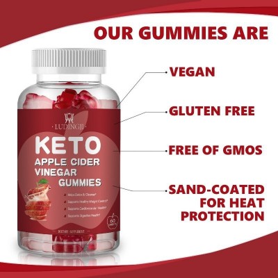 現(xiàn)貨 跨境供應(yīng) KETO蘋果醋軟糖 Apple vinegar Gummies 支持貼 牌